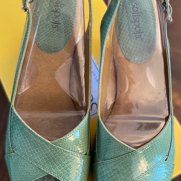 Soft spots Naveah mint, size 10N, slingback sandal - Picture 5 of 5